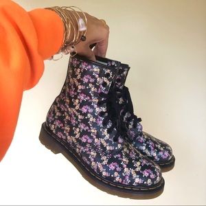 Floral Doc Martens